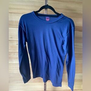 Patagonia Capilene Lightweight Long Sleeve Base Layer Shirt Blue Medium